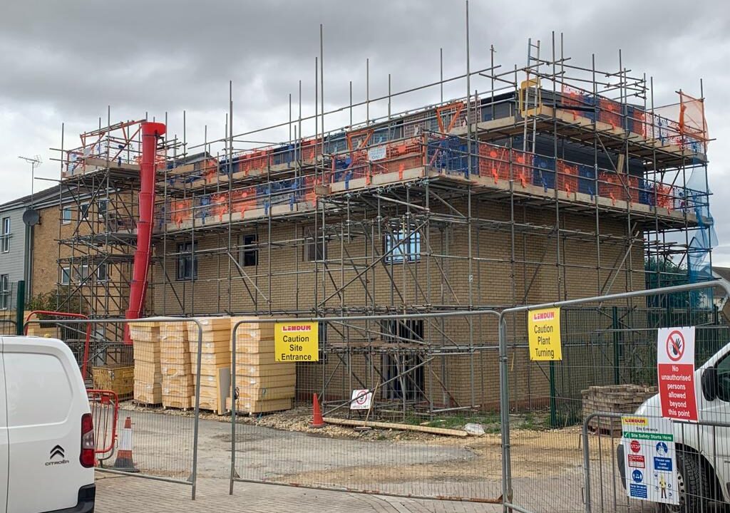 Earls Scaffolding - Independent scaffold - Lindums construction Peterborough